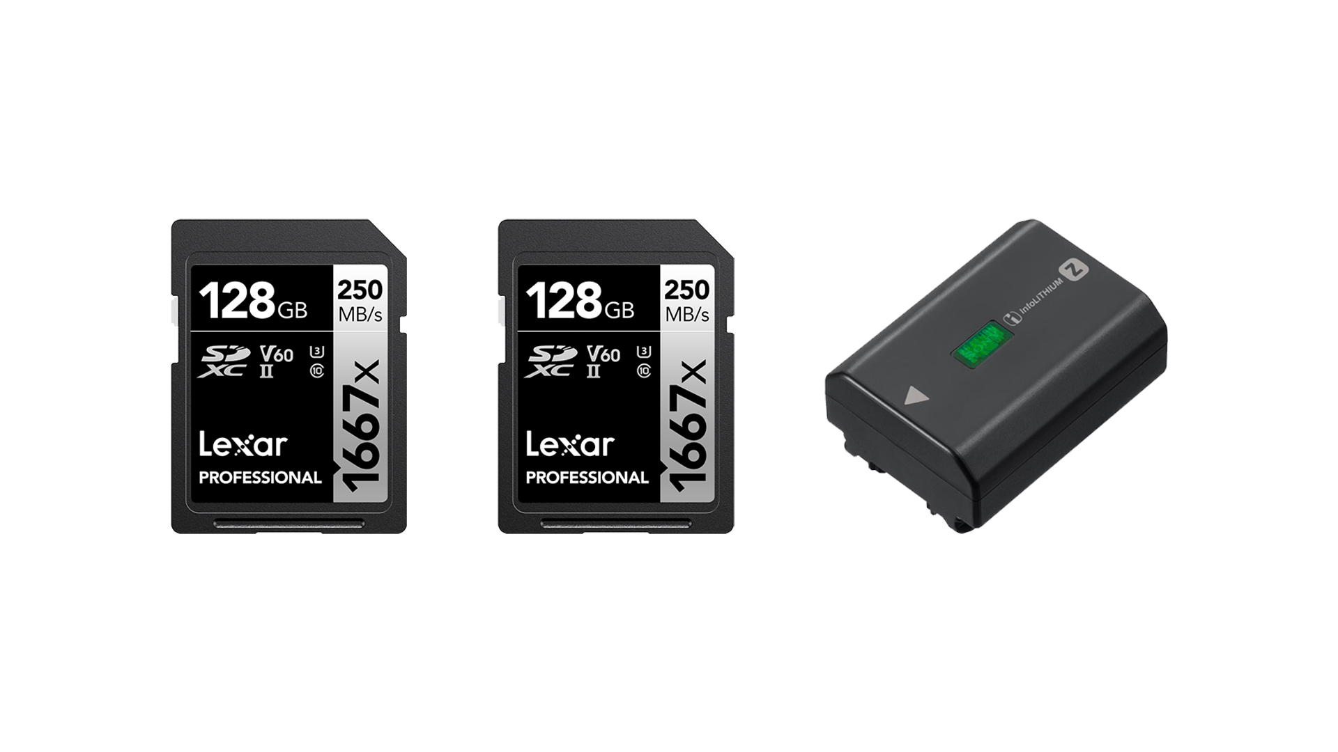 SD Cards and Battery