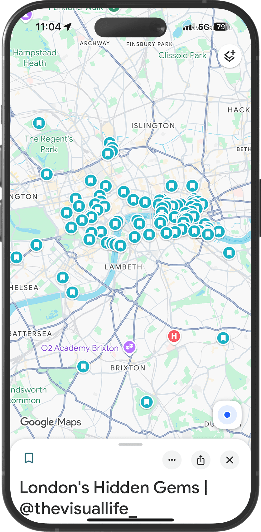 Map view 1
