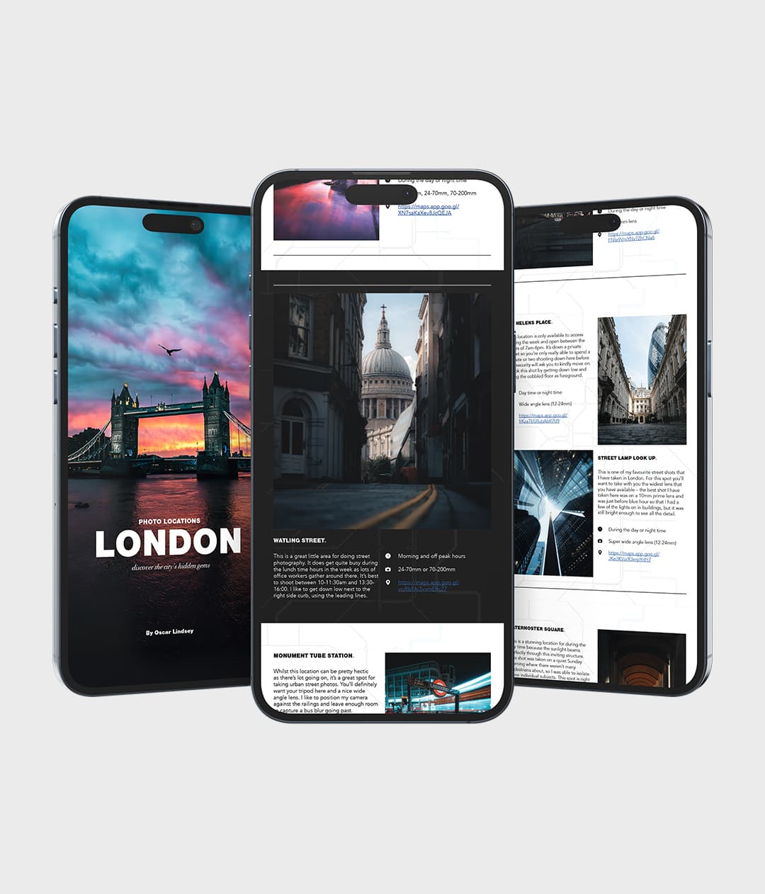 London Photography Guide