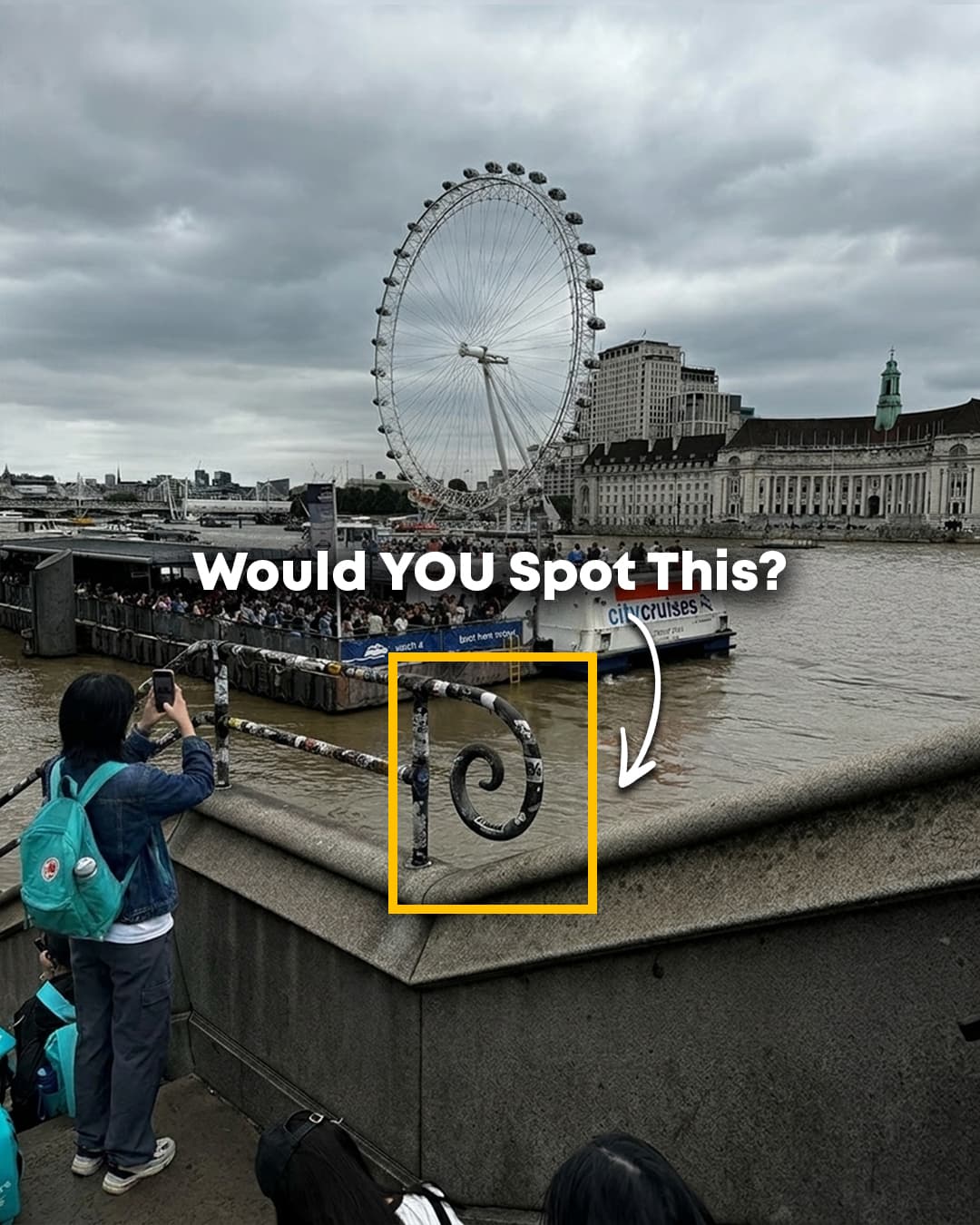What I see — the location